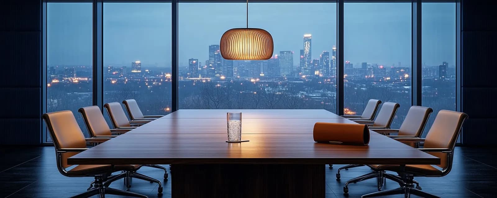 Environmental context — boardroom or leadership scene